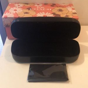 Authentic Coach Case with cleaning cloth and box